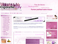 Cigarette-city.fr, le site de la e-cigarette